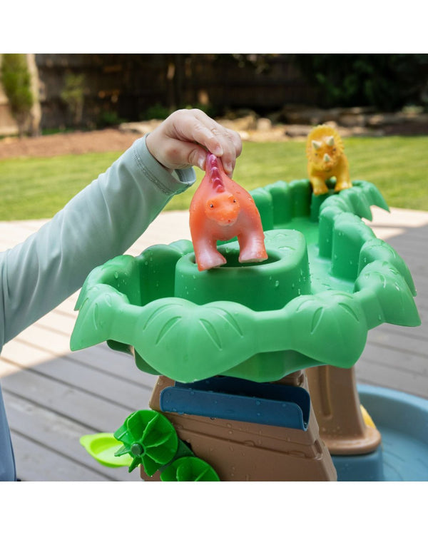 Step2 Dino Showers Toddler Water Table for Kids Ages 18 Months and Older - Dezine Kids