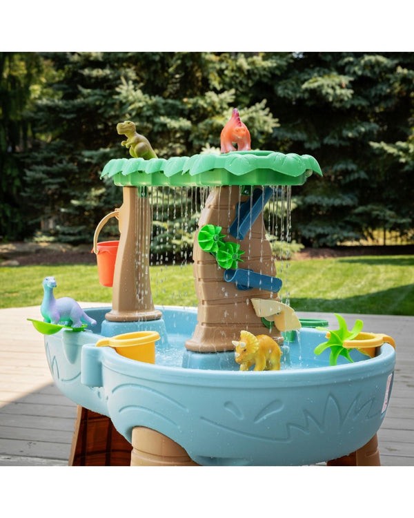Step2 Dino Showers Toddler Water Table for Kids Ages 18 Months and Older - Dezine Kids