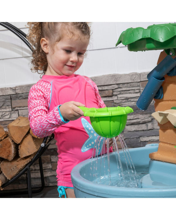 Step2 Dino Showers Toddler Water Table for Kids Ages 18 Months and Older - Dezine Kids