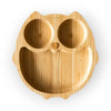 Eco rascals Bamboo Owl Suction Plate