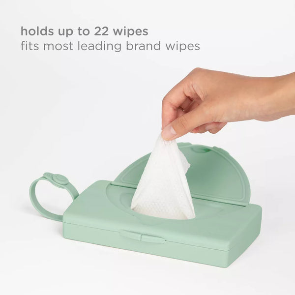 Ubbi On-The-Go Baby Wipes Dispenser - Sage - Dezine Kids