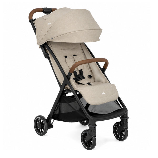 Joie Pact Pro Cabin Friendly Stroller, Birth to 22 kg or 4 Years - Oak