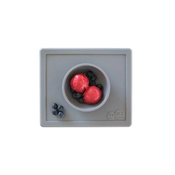 Happy Bowl for Toddlers - Grey