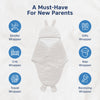 Hopop Baby Soft Fleece Hooded Wrapper Blanket - Dezine Kids