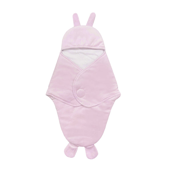 Hopop Baby Soft Fleece Hooded Wrapper Blanket - Dezine Kids