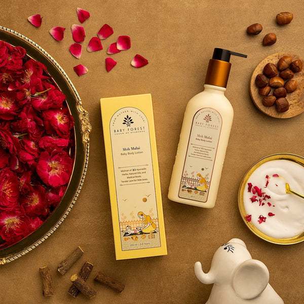 Moh Malai Baby Body Lotion 200Ml - dezinekids.com