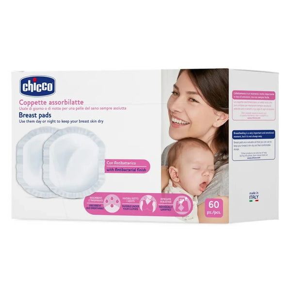 Antibacterial Breast Protection Pads 60Pcs - Dezine Kids