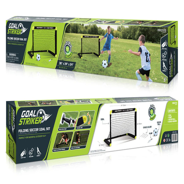 Innov8 Folding Soccer Goal Set - Dezine Kids