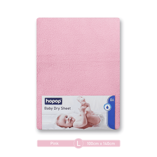 Buy Hopop Baby Dry Sheet, Pink (Large) - Hopop.in