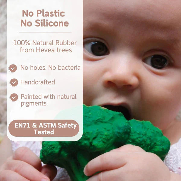Brucy The Broccoli Teether - dezinekids.com