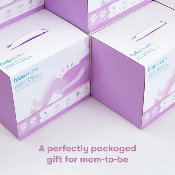 Frida Mom 15 Pc Labor and Delivery + Postpartum Recovery Kit Gift Set for Baby Showers & Mom to Be