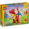 Lego Creator Red Dragon 3 in 1 Animal Toy Set, 149 Pieces - Dezine Kids