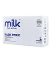 Milk Baby Diaper Flexi Tape , Size L (36 Pcs) 9-17 Kgs, Carton Box - Dezine Kids