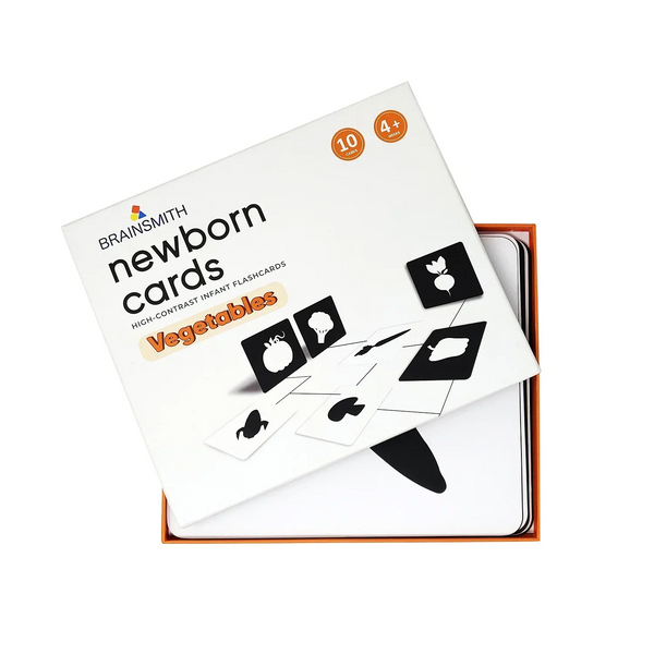 Brainsmith Vegetables Newborn Cards - Dezine Kids