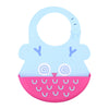 Easy Clean Crumb Catcher Food Grade Silicon Bib, Suitable for Infants and Toddlers between 6 to 36 Months - hopop.in
