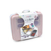 2 Tier Bento Box - Pink Purple Grey