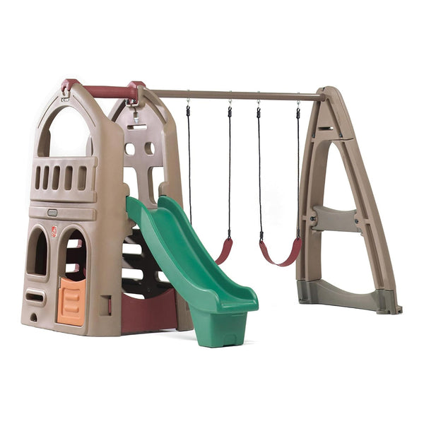 Step2 Naturally Playful Playhouse Climber & Swing Extension