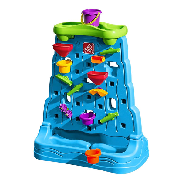 Step2 Waterfall Discovery Wall, Double Sided Outdoor Water Play Set