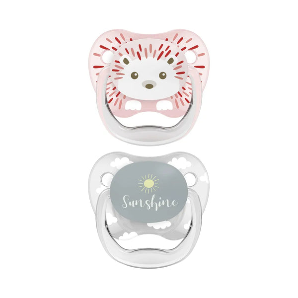 Dr.Browns PreVent Pacifiers Printed Shield Soother, Stage 1, 2-Pack - Dezine Kids