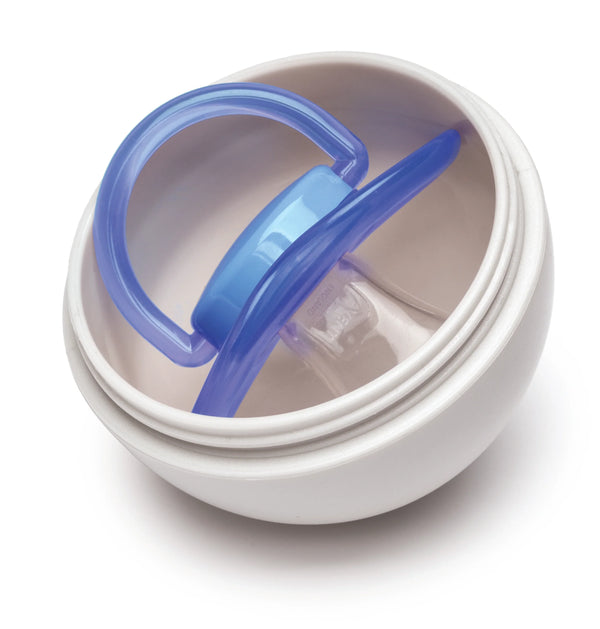 Melii Pacifier Pod - Blue & Grey - Dezine Kids