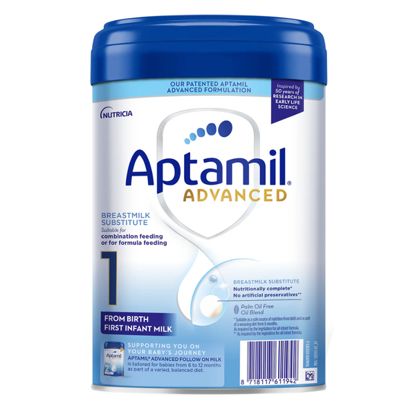 Advanced First Infant Milk Stage 1 - 800g, 0-6 Months - dezinekids.com