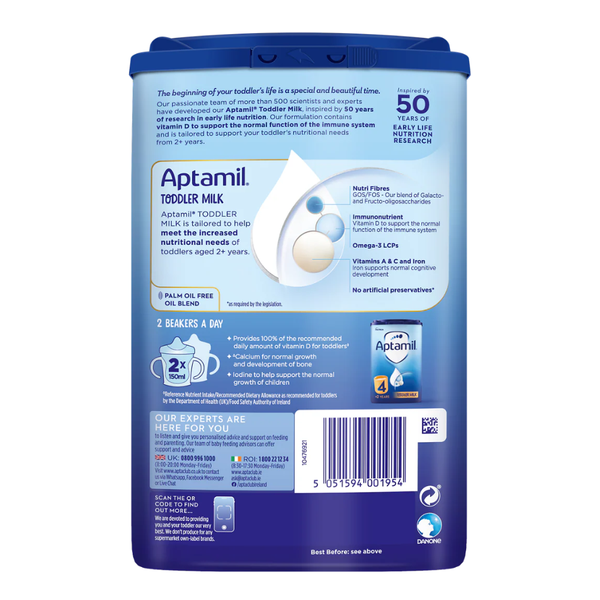 Toddler Milk Stage 4 - 800g, 2-3 Years