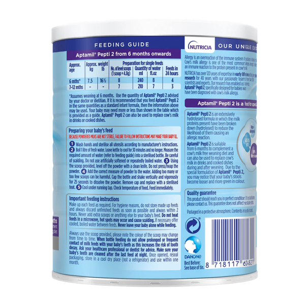 Pepti Stage 2 - 400g, From 6 Months - dezinekids.com