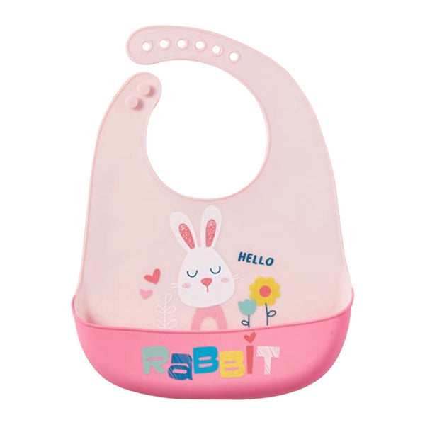 Easy Clean Crumb Catcher Food Grade Silicon Bib, Suitable for Infants and Toddlers between 6 to 36 Months - hopop.in