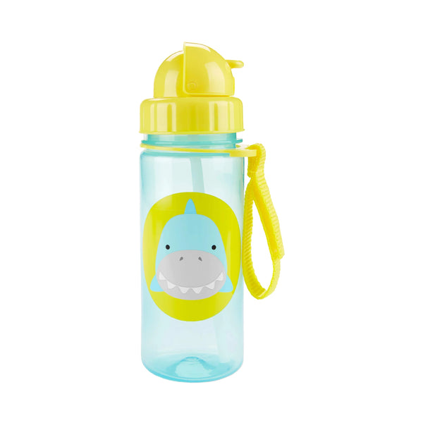 Skip Hop Zoo Back To School Straw Bottle Sipper - Shark