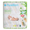 Pureborn Organic Bamboo Diapers Assorted Print New Born (1-3 Kg) - 68 Count
