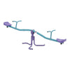 Plum Metal Rotating See Saw
