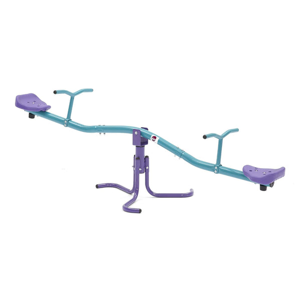 Plum Metal Rotating See Saw