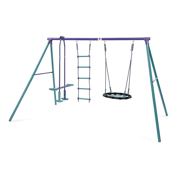 Plum Metal Multiplay Swing Set