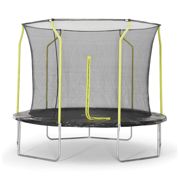 Plum 10Ft Wave Springsafe Trampoline And Enclosure