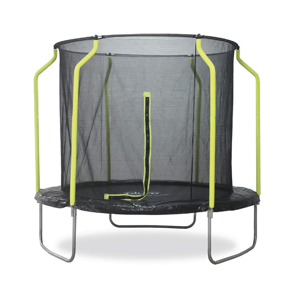Plum 8Ft Wave Springsafe Trampoline And Enclosure