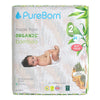 Pureborn Organic Bamboo Diapers Assorted Print Size 2 (3-6 Kg) - 64 Count