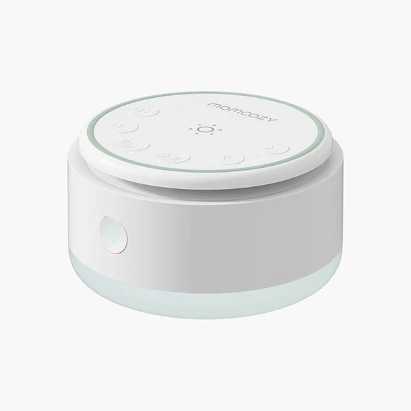 Momcozy Portable Baby Sound Machine, Long Battery Life - Cold Light