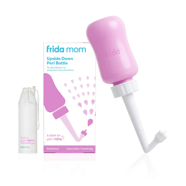 Frida Mom Upside Down Peri Bottle for Postpartum Care - Pink