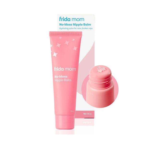 Frida Mom Nipple Cream, No-Mess Nipple Balm Moisturizer for Hydration, 1.5fl oz