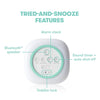 Frida Baby 3-in-1 Alarm Clock + Sound Machine + Nightlight , Wake Up Light Sunrise Alarm Clock, Noise Soother, Sleep Trainer - White