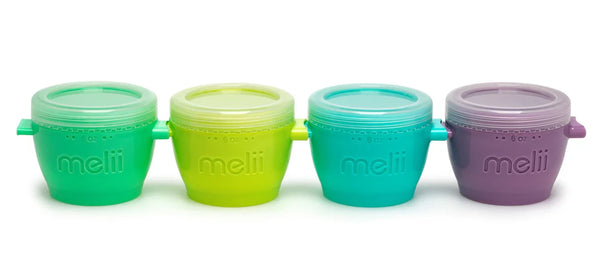 Melii Snap & Go Pods (6oz, set of 4) - Dezine Kids