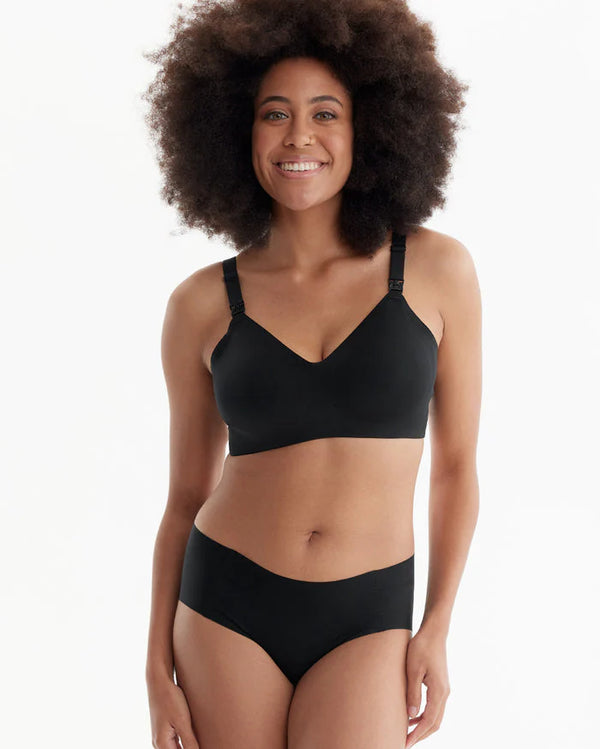 Momcozy Maternity Accessory YN21 Nursing Bra - Black