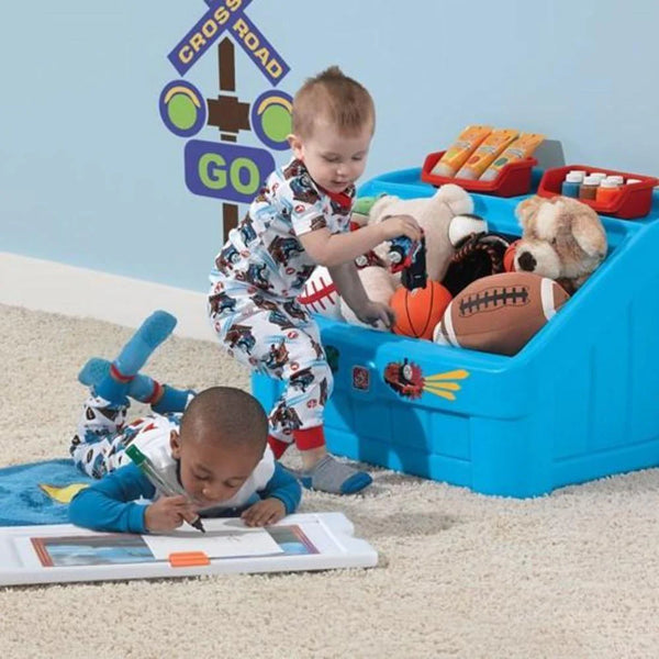 Step2 Thomas The Tank Engine 2 in 1 Toy Box and Art Lid - Dezine Kids
