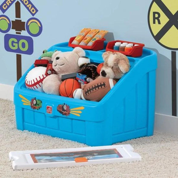 Step2 Thomas The Tank Engine 2 in 1 Toy Box and Art Lid - Dezine Kids
