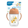 Dr.Browns 9 oz/270 mL Soft-Spout Toddler Cup w/ Handles, Pears (9m+), 1-Pack - Dezine Kids
