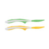 Dr.Browns Soft-Tip Spoon, 2-Pack (Yellow, Green) - Dezine Kids
