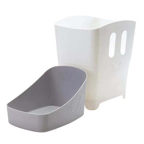 Freestanding Bath Toy Organizer- Grey