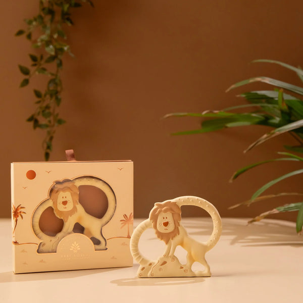 Natkhat Sher Natural Rubber Baby Teether - dezinekids.com