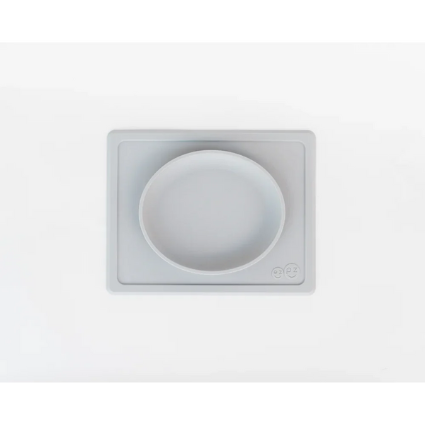 Tiny Plate - Pewter - Dezine Kids
