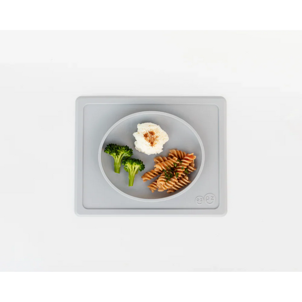 Tiny Plate - Pewter - Dezine Kids